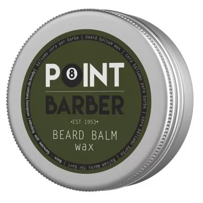 POINT BARBER BEARD BALM WAX Питательный и увлажняющий бальзам для бороды, 50 мл купить на www.pointbarber.com.ua