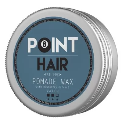 POINT HAIR POMADE WAX Моделюючий віск на водній основі середньої фіксації, 100 мл. купити на www.pointbarber.com.ua