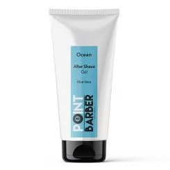 Фото POINT BARBER AFTERSHAVE OCEAN Деликатный гель до и после бритья, 100 мл. - 1