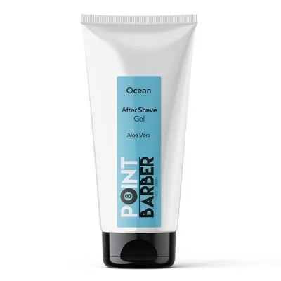 POINT BARBER AFTERSHAVE OCEAN Деликатный гель до и после бритья, 100 мл. купить на www.pointbarber.com.ua